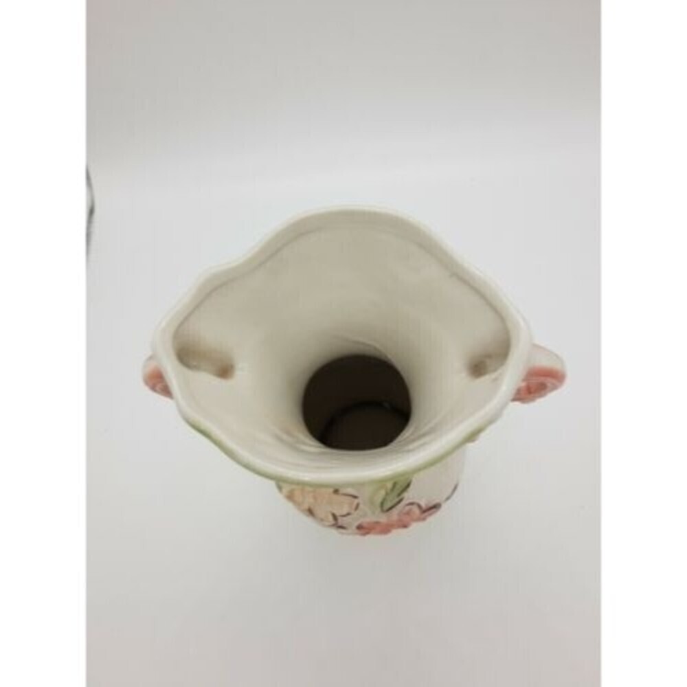 Made in Brazil Ceramic Pottery lustreware lusterware vintage vase 8" - Picture 7 of 10